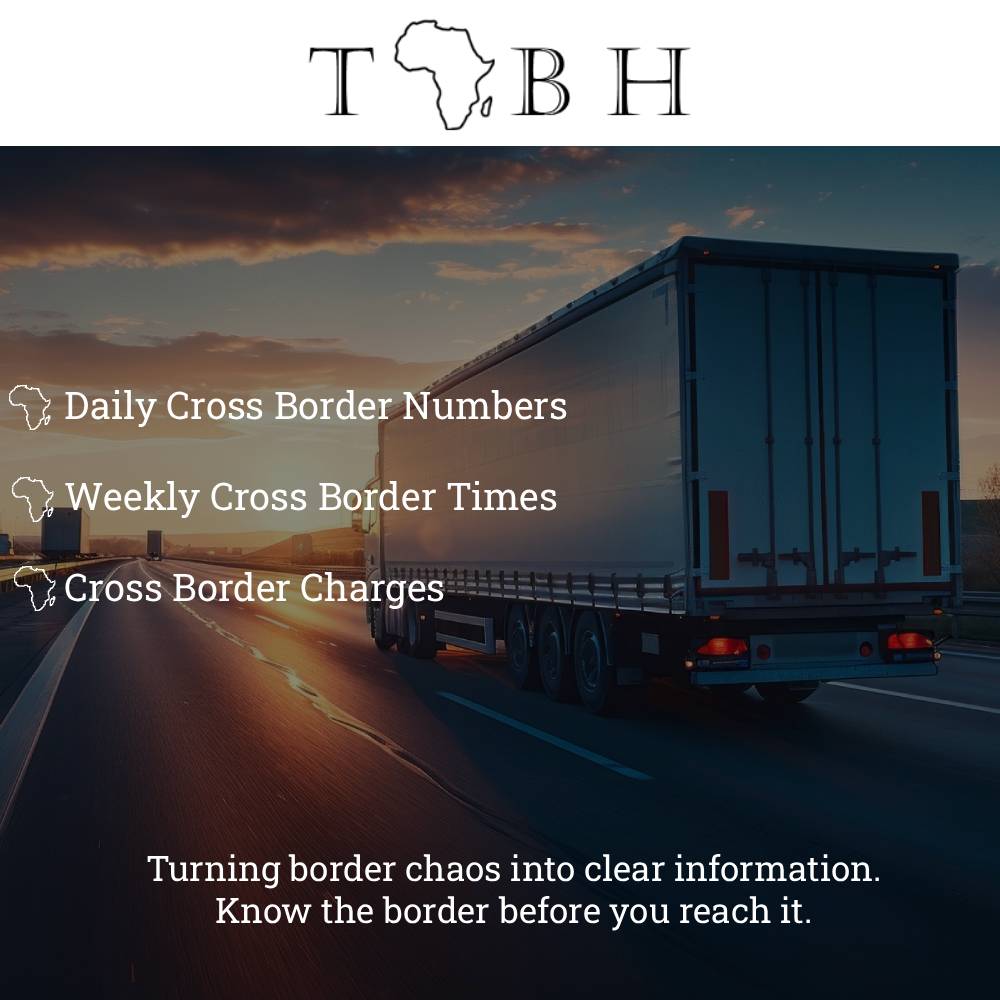 Trans Africa Border Hub — Daily Cross Border Numbers, Weekly Cross Border Times, Cross Border Charges